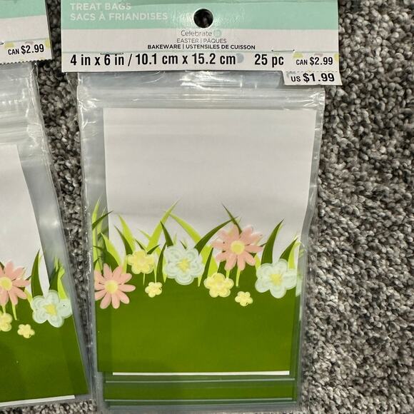 250 Assorted Size - Easter Spring Candy Party Treat Bags - Picture 2 of 3
